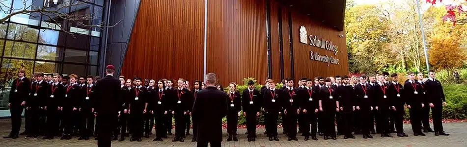 Public Services students on remembrance day
